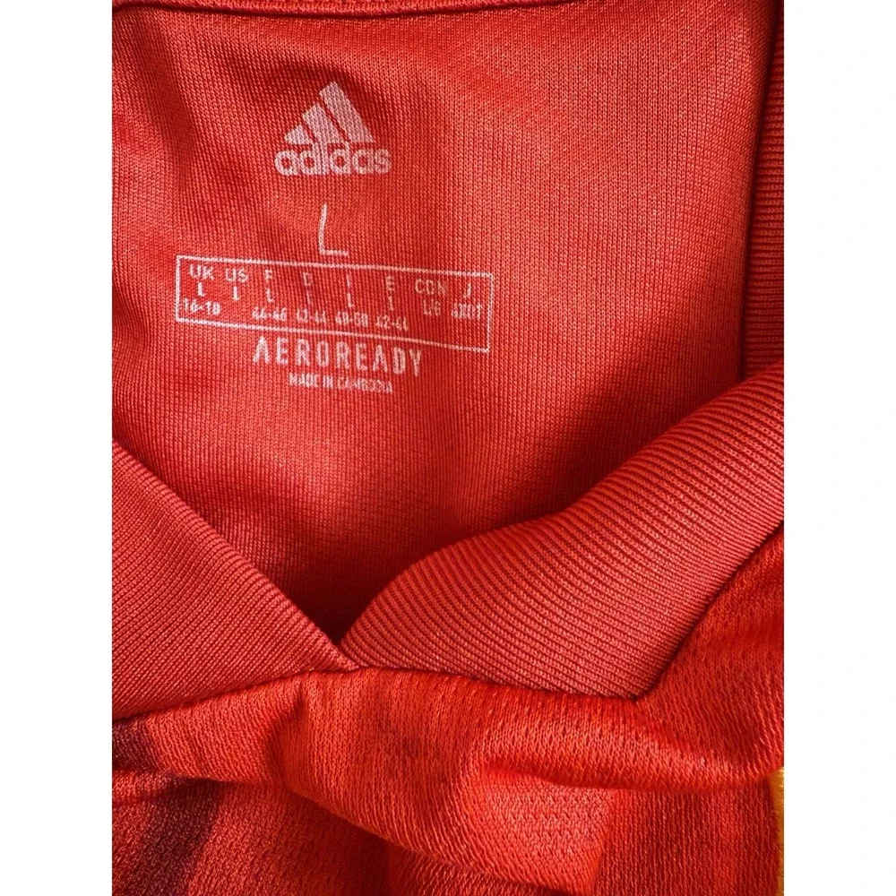 Spain Home football shirt 2019 - 2022 Team Jersey Adidas Youth Size L